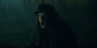 Doctor Sleep Rose the Hat screams in defeat in the woods