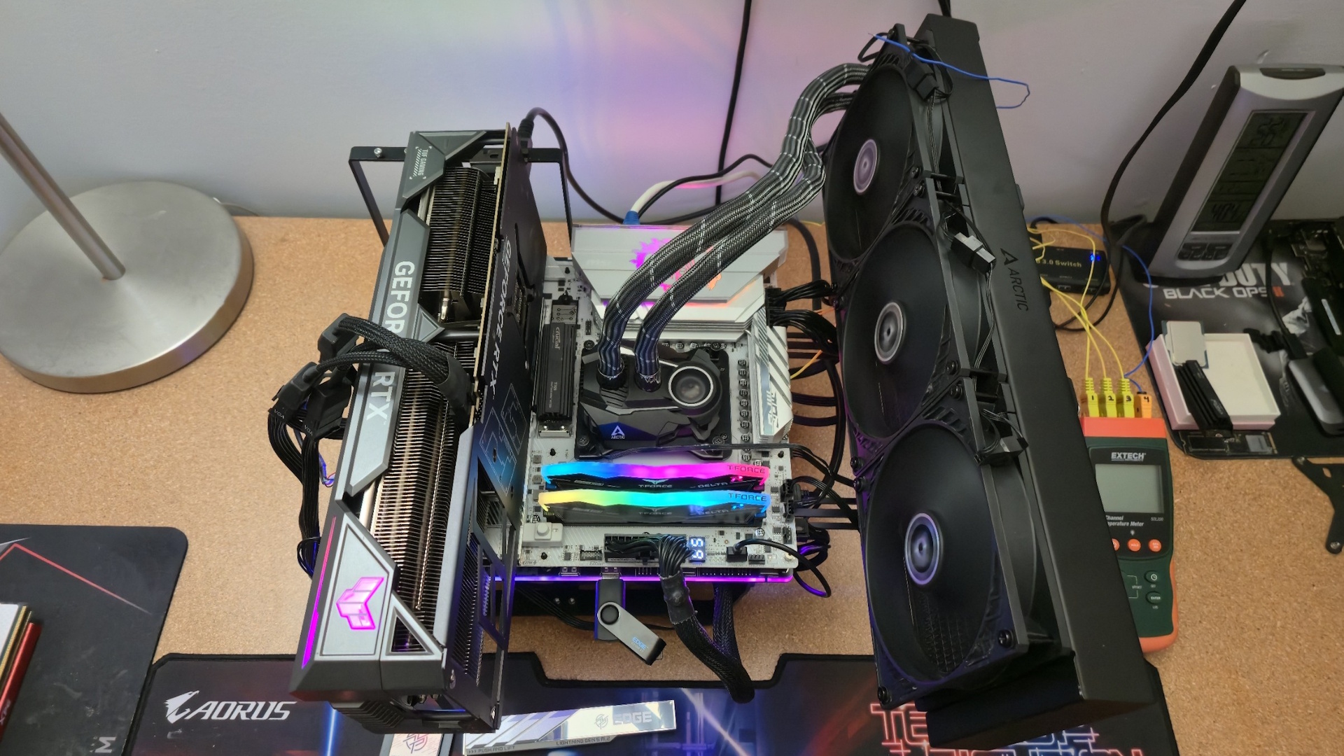 MSI MPG X870E Edge Ti Wifi - test bed