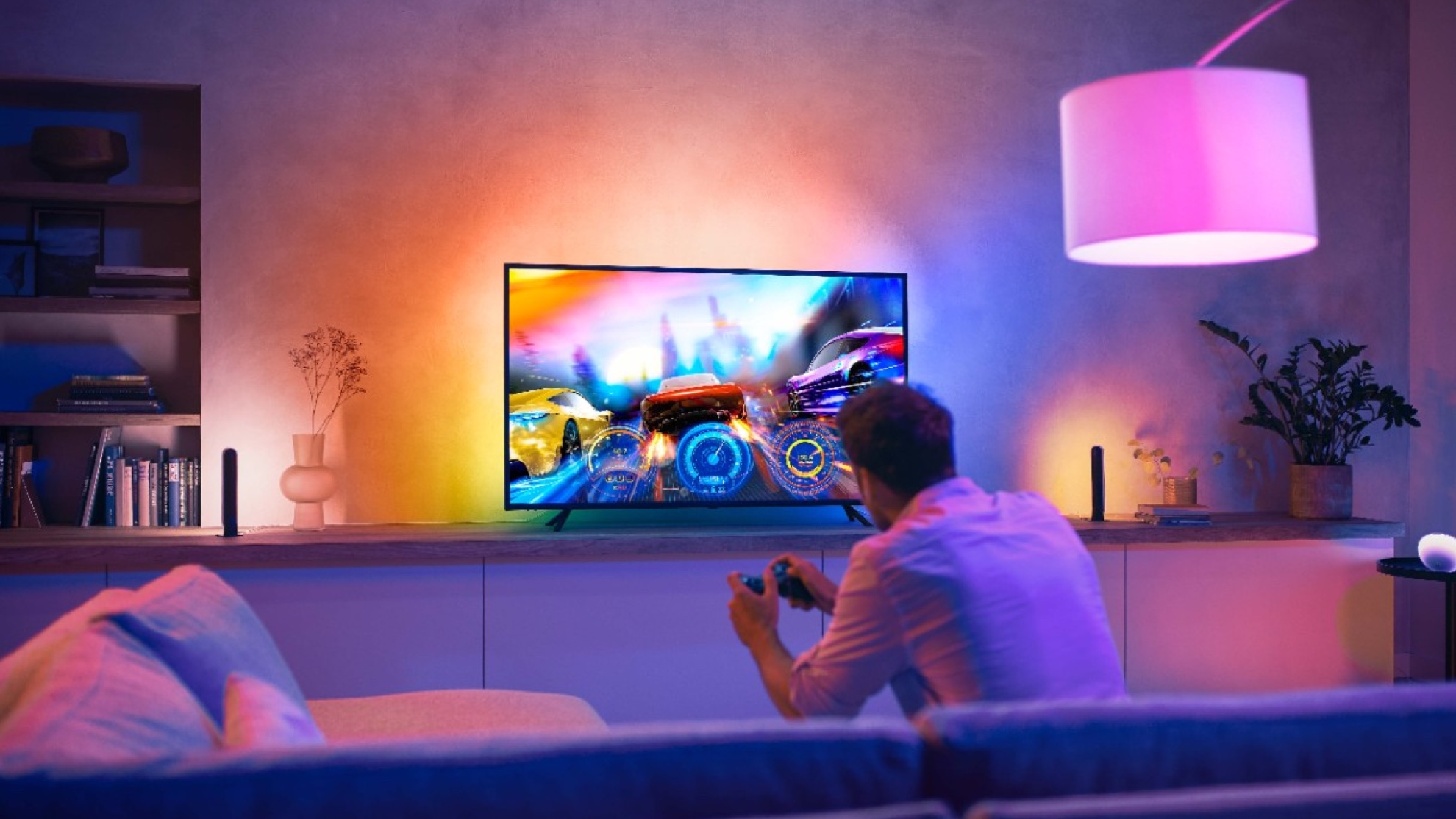 count cart pencil Samsung TV owners are getting a cool free Philips Hue smart lighting  upgrade | T3