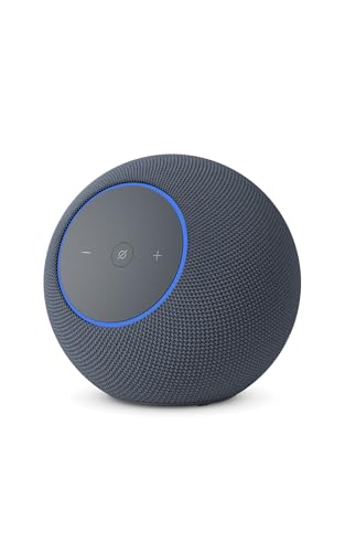 Amazon Echo Studio (newest Gen), Compact Design, Immersive Spatial Audio and Dolby Atmos, Graphite, With Alexa+ Early Access