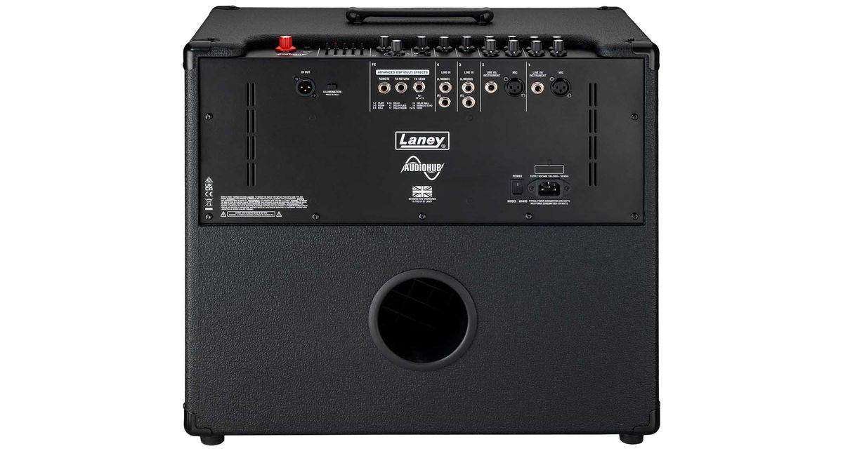 Laney Audiohub Lineup: combos for guitars, bass, keyboards, e-drums and more