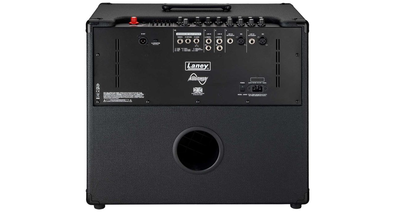 Laney Audiohub Lineup: combos for guitars, bass, keyboards, e-drums and more