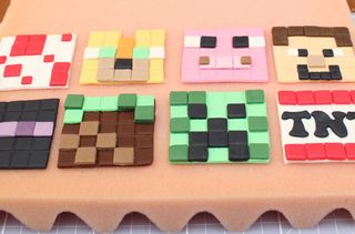 Minecraft cupcakes