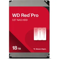 WD 18tb Red Pro 7200 Rpm Sata Iii 3.5" Internal Nas Hdd