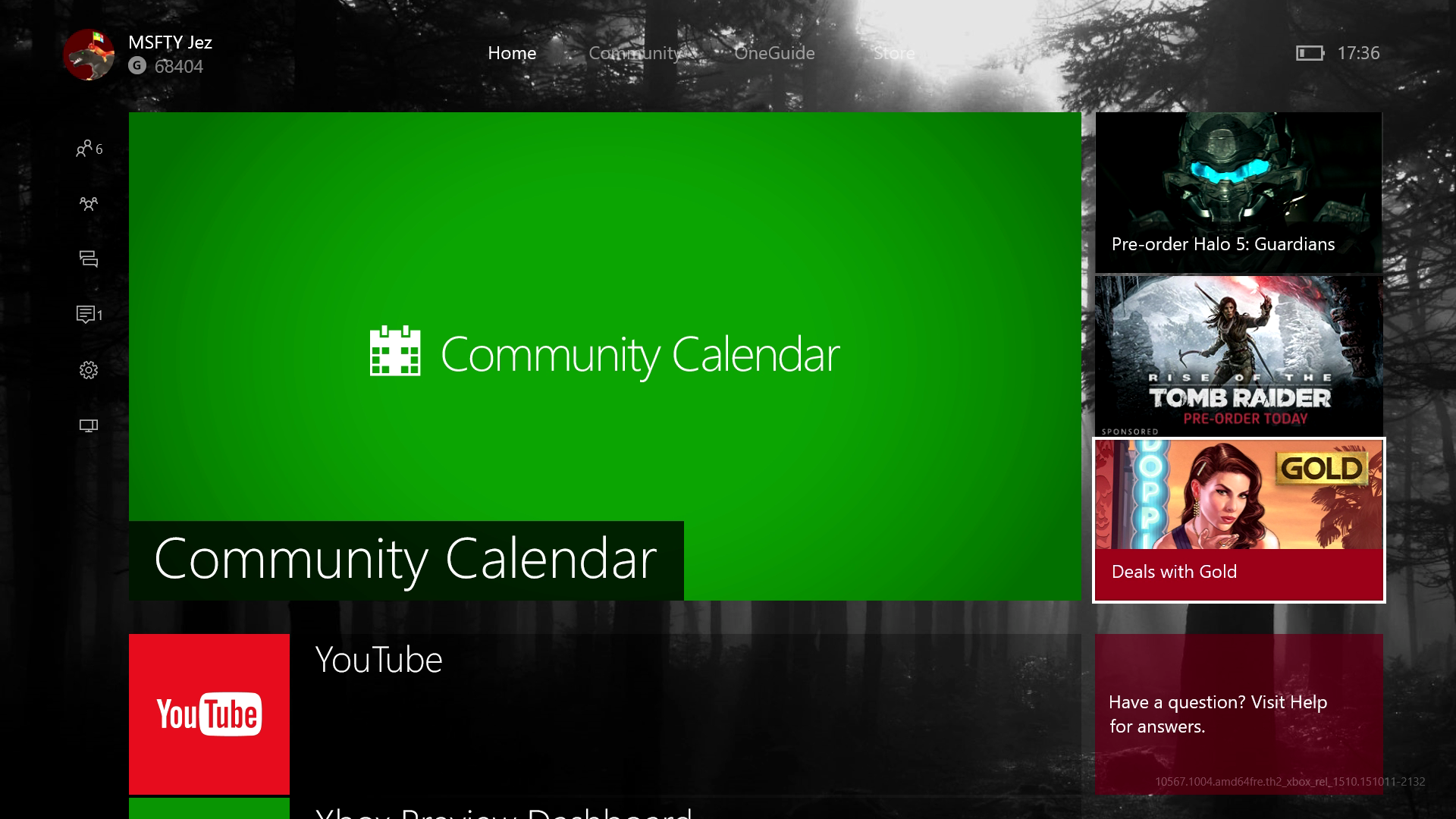 Check out Xbox's new Community Calendar, available now to NXOE insiders