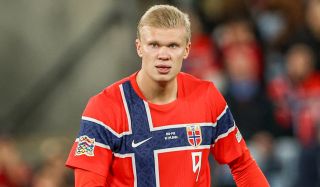 Erling Braut Haaland (Norway) seen during UEFA Nations League 2026 football match between Norway vs Portugal at Ullevaal Stadion (Oslo).Final Score: Norway 1:2 Portugal