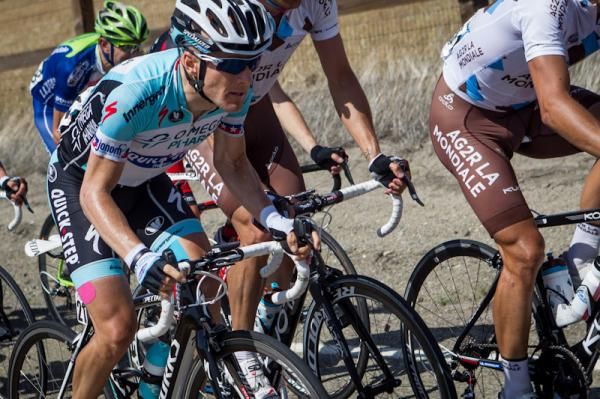 Levi Leipheimer (Omega Pharma-Quickstep) seems to be climbing well this week.