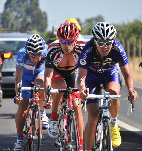 Riders at the front
