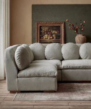 Six Penny sofa with slipcover