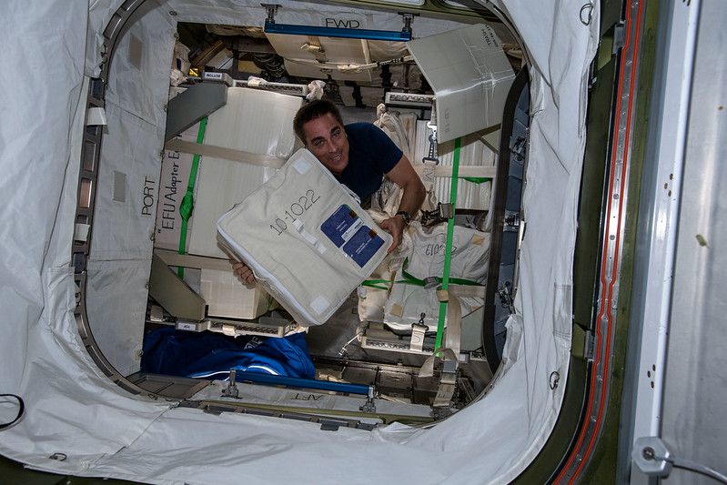 expedition 63 chris cassidy cargo