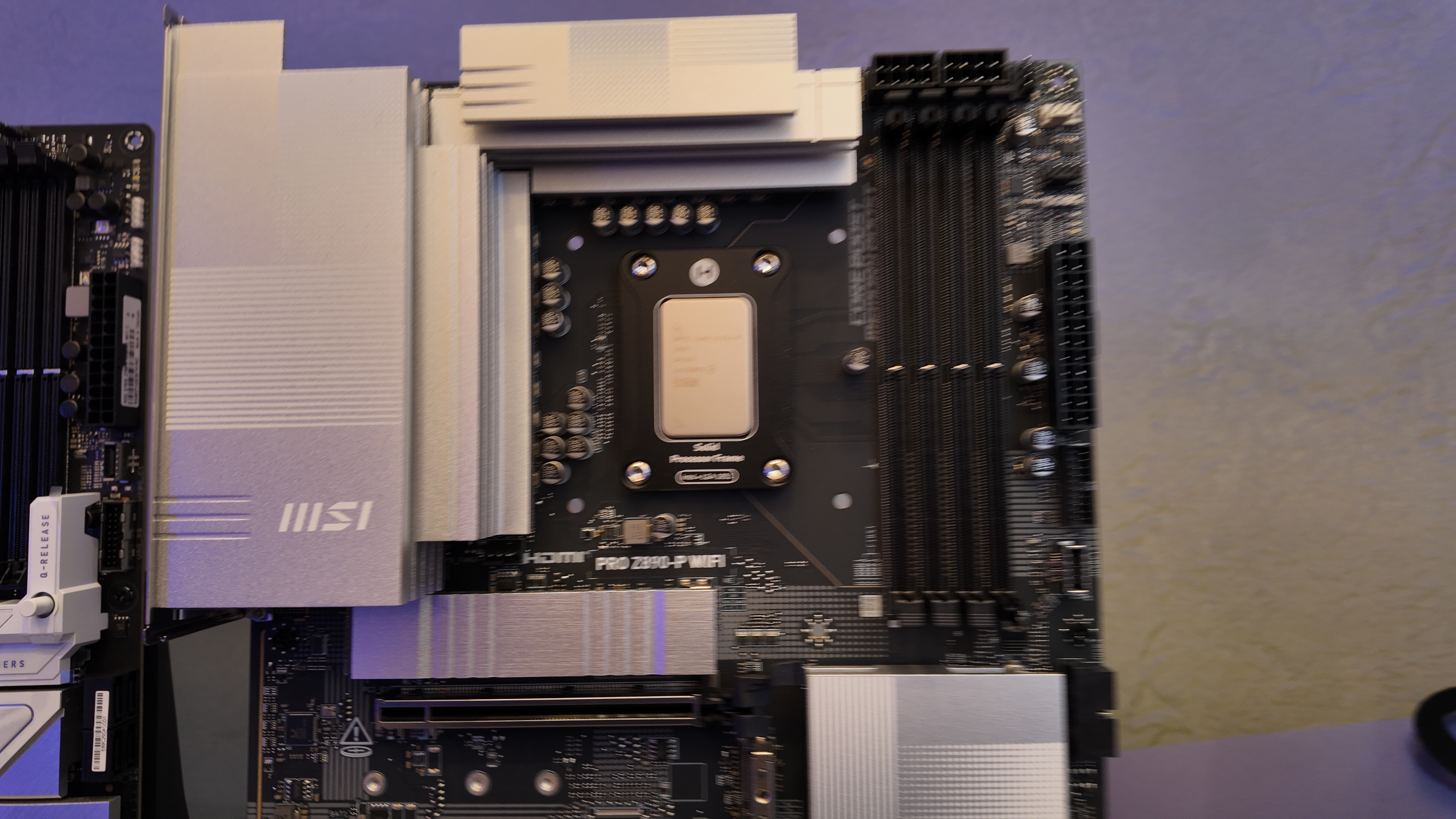 Hyte Processor Frames on show at its CES 2025 booth.