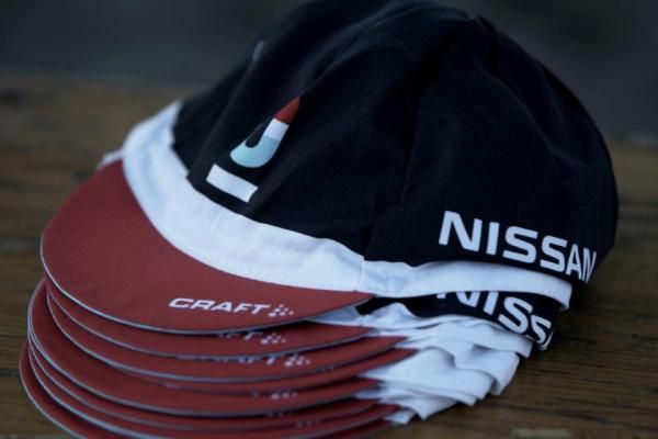 The new-look team caps