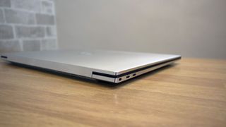 A photograph of the Dell XPS 17 closed