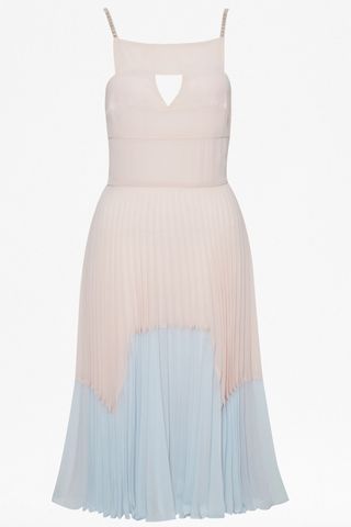 French Connection Solar Spells Pleated Dress, Was £120, Now £96