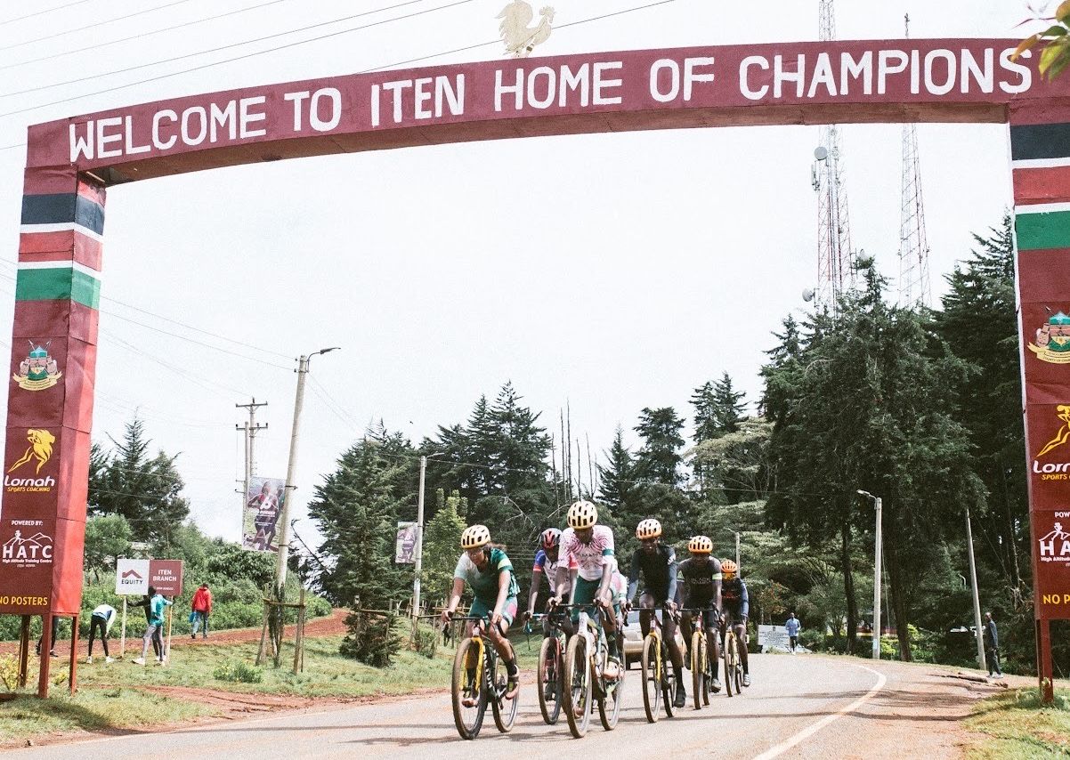 Team Amani held a gravel camp at Iten, Kenya, known as 'home of champions'