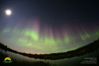 Aurora over Yellowknife, Canada, September 5, 2012