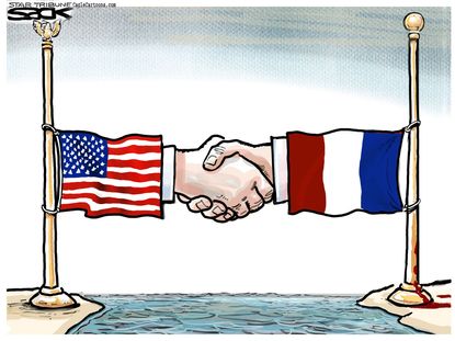 Editorial cartoon&nbsp;U.S. World Paris Attacks
