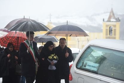Mourners bury victims of Italy hotel avalanche