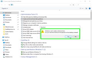 how to enable god mode in windows - create shortcut