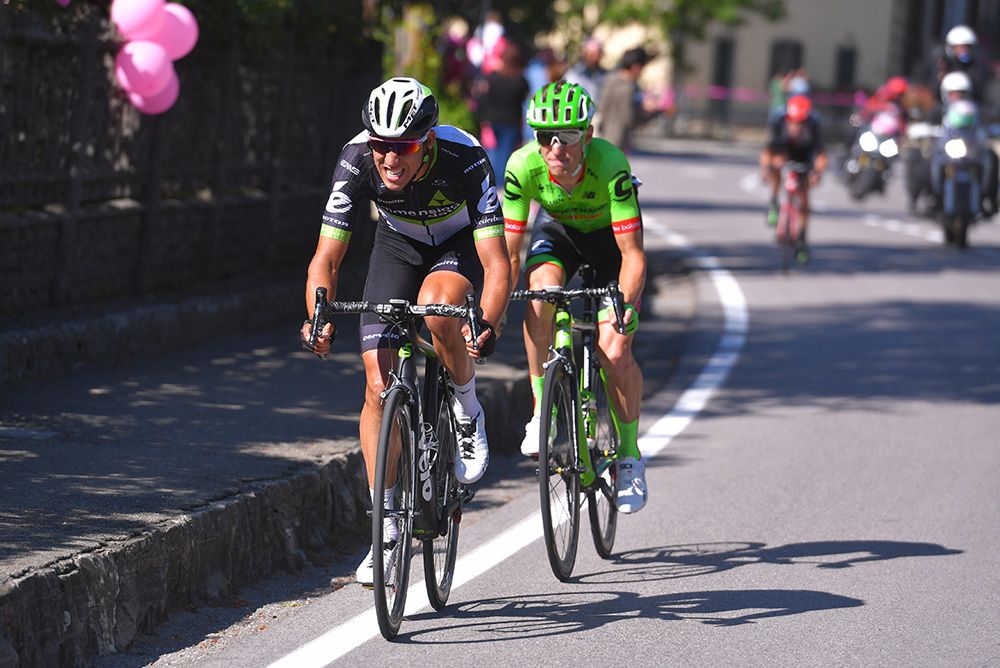 Omar Fraile (Dimension Data) was aggressive all day