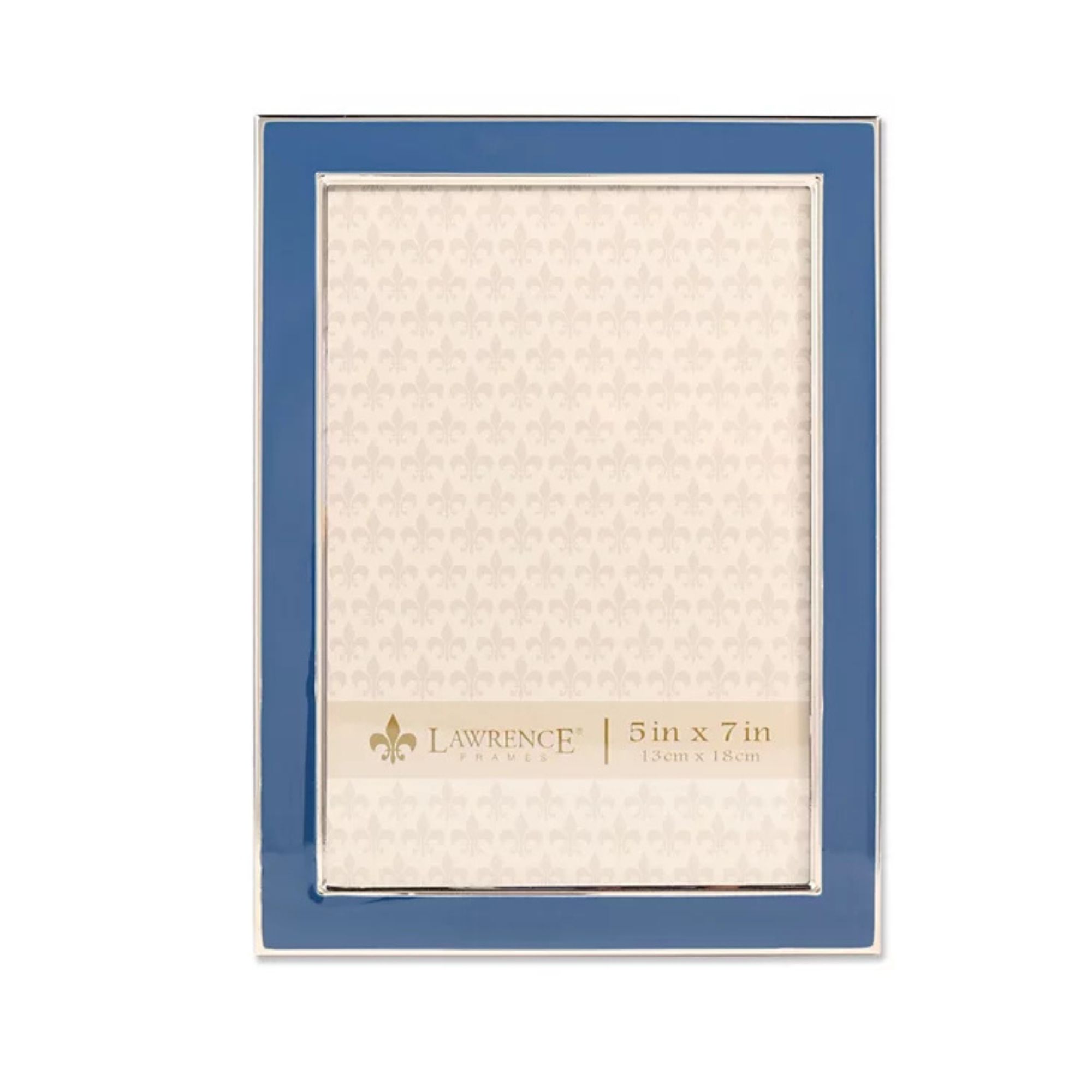 Lawrence Frames Navy Enamel Picture Frame - 5" x 7"