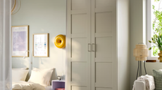 IKEA PAX wardrobe in a bedroom