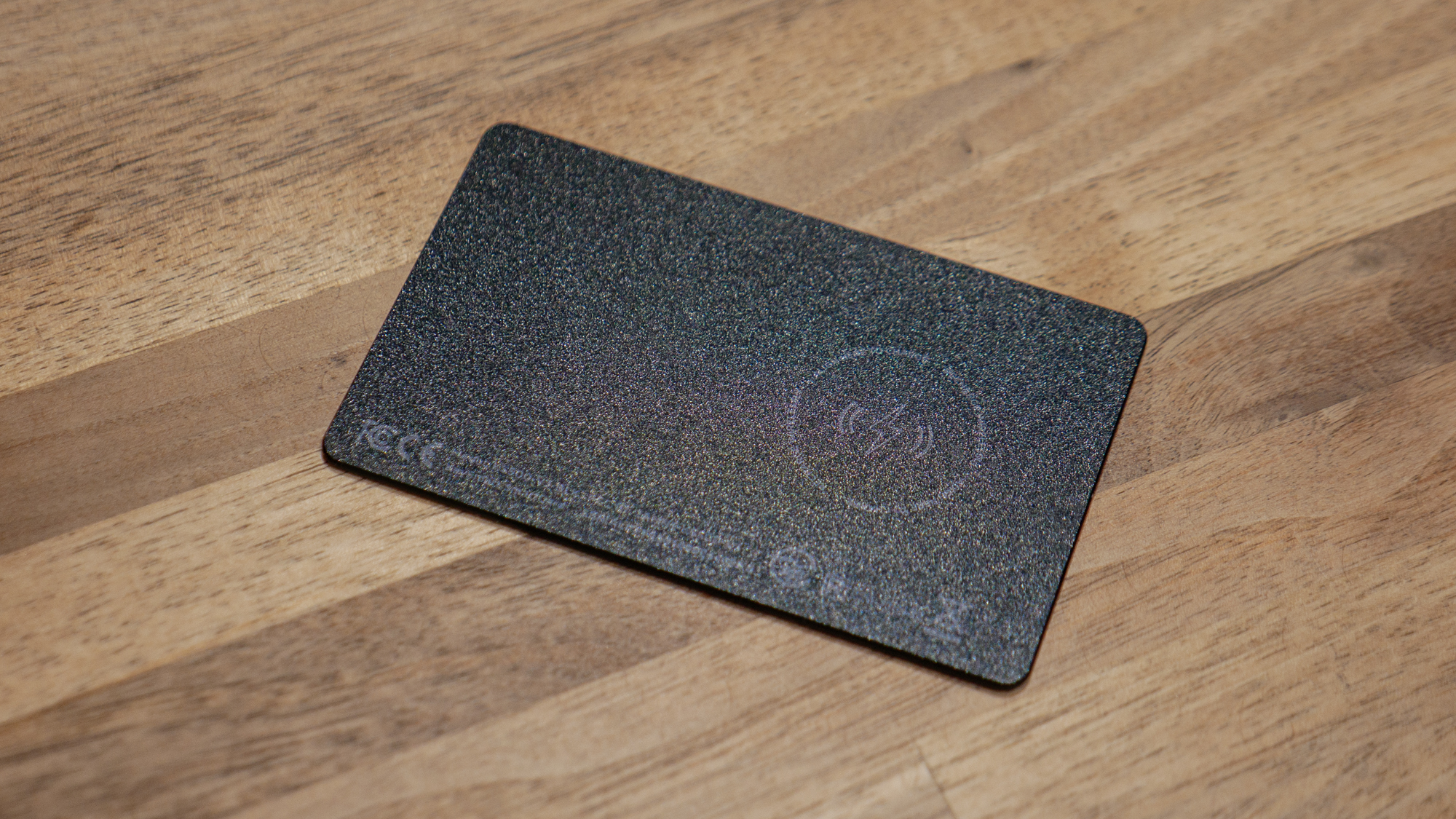 KeySmart SmartCard Gen 3 on surface.