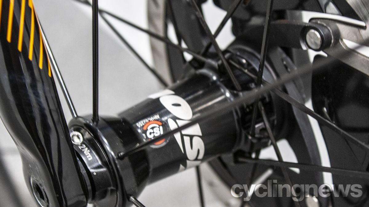 Bahrain McLaren Merida Scultura Vision hubs