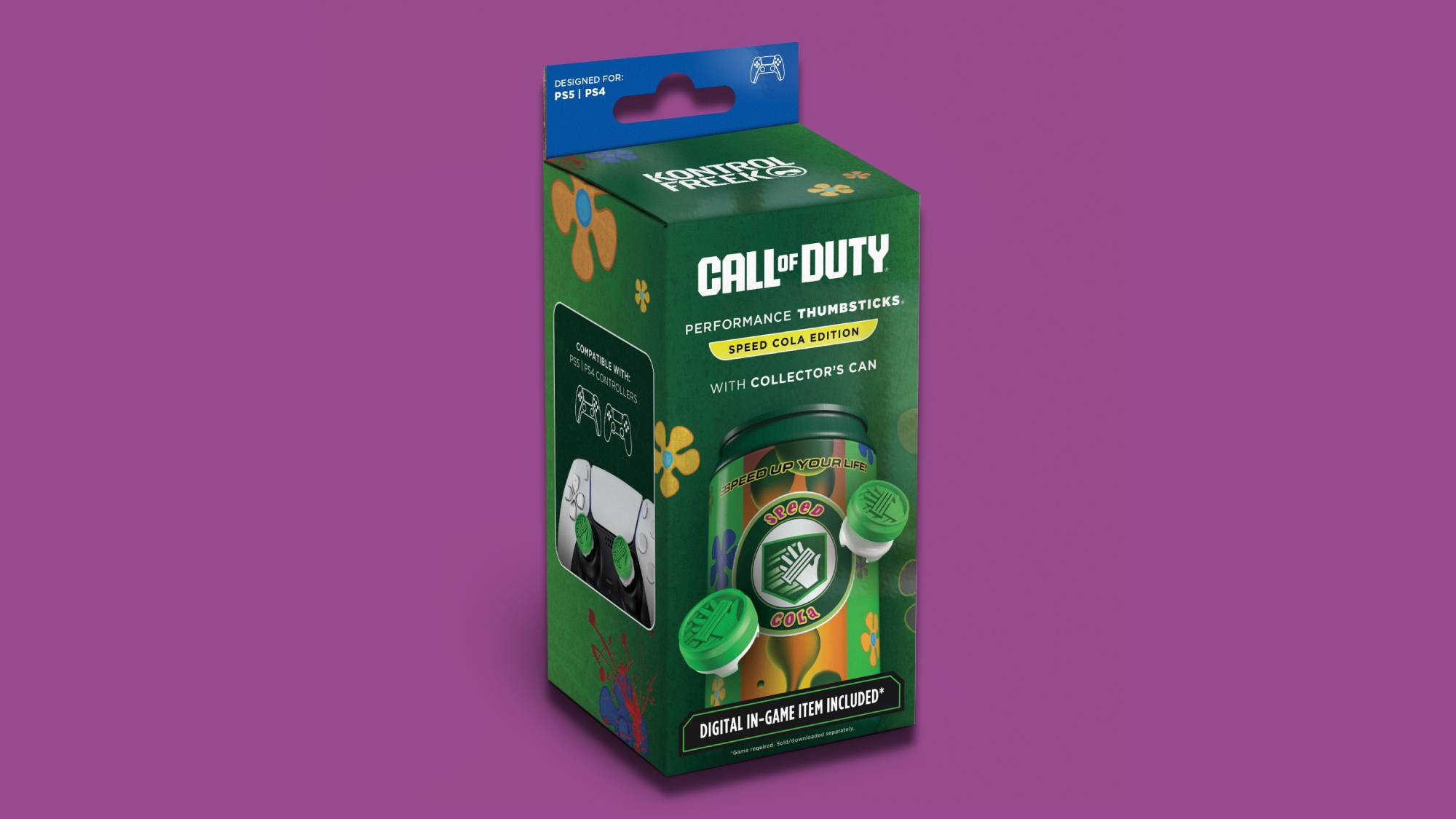 KontrolFreek Call of Duty Performance Thumbsticks Speed Cola Edition