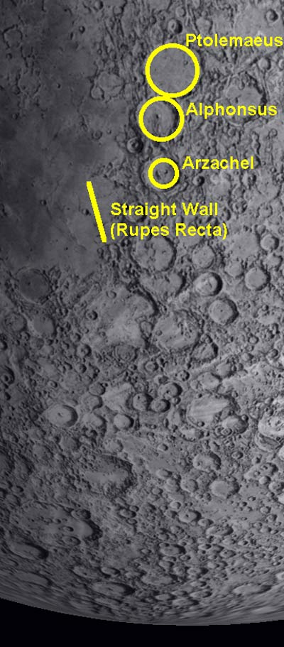 The Moon&#039;s Great, Straight Wall Gets Solar Spotlight