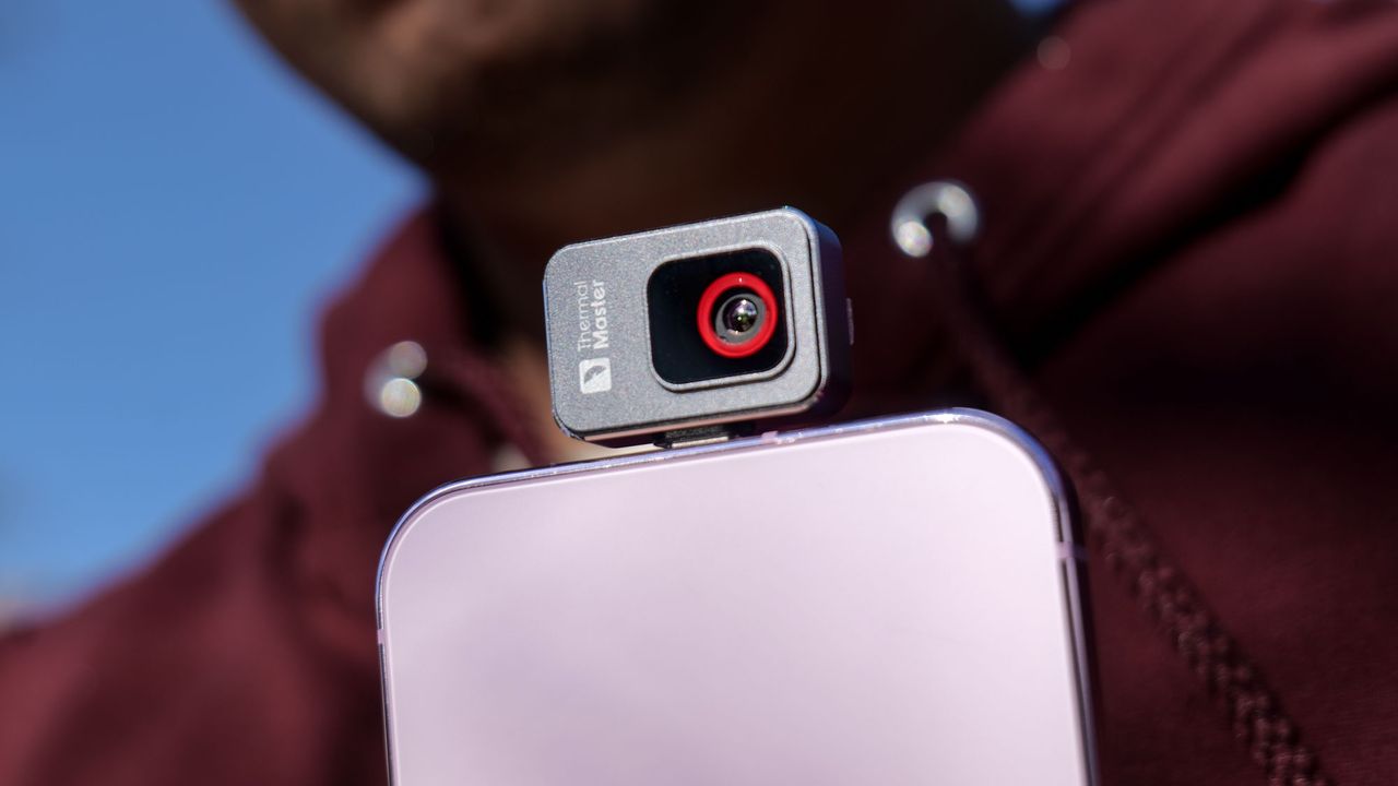 Thermal Master P2 infrared camera.