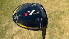 Photo of the TaylorMade R7 Quad Mini Driver sole