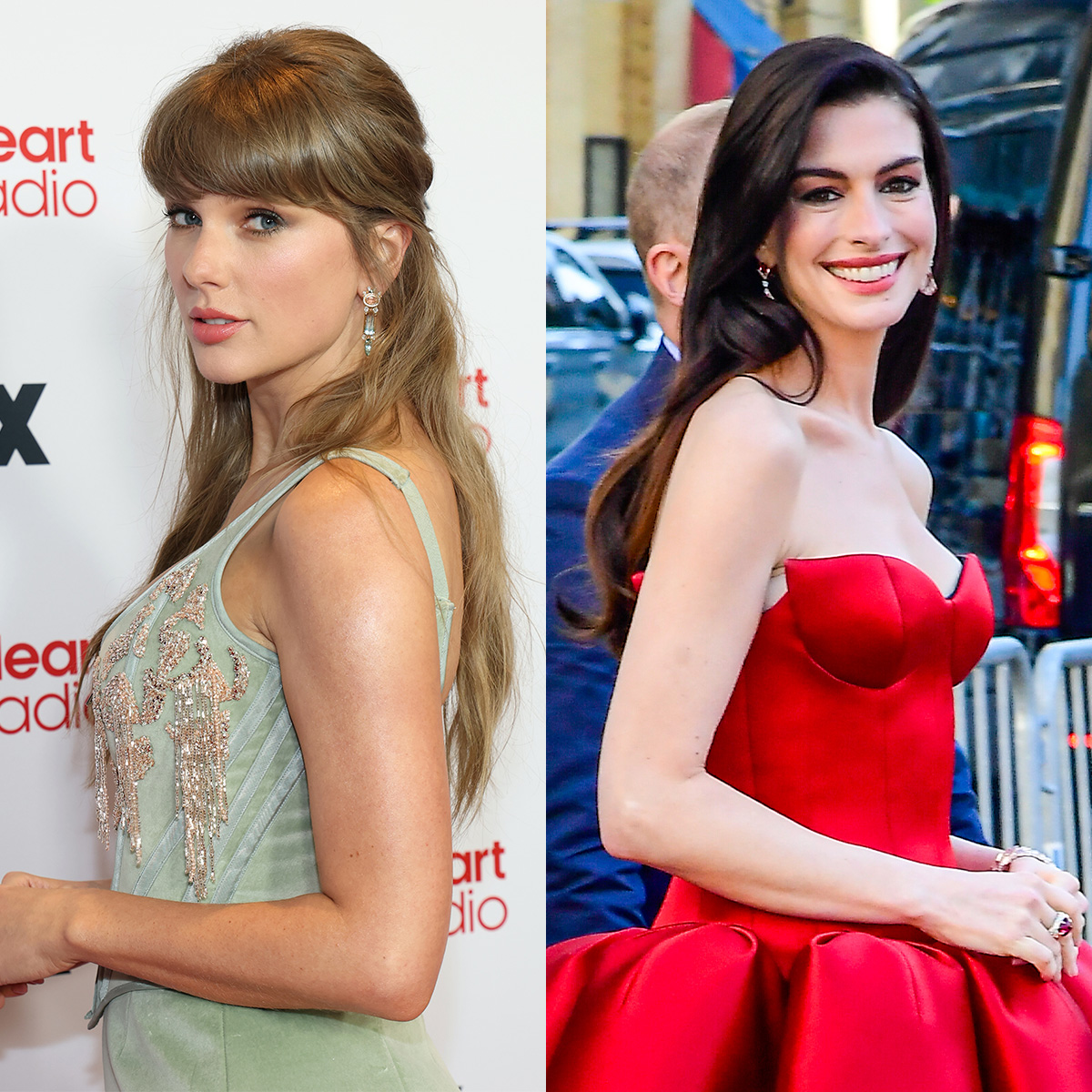 Taylor Swift and Anne Hathaway