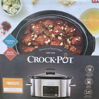 Image of CrockPot being unboxed at home