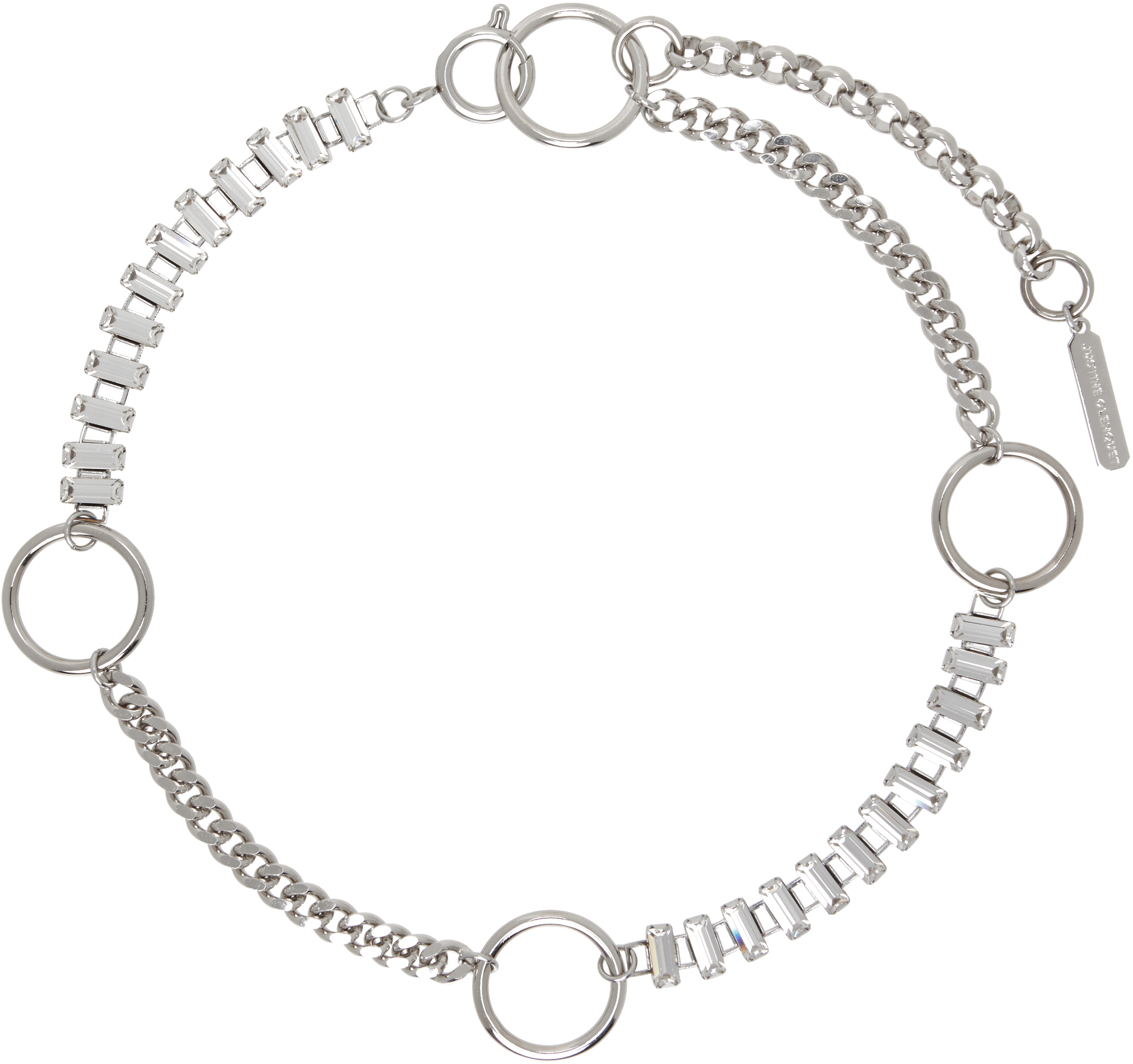 Silver Chlo&amp;euml; Crystal Choker