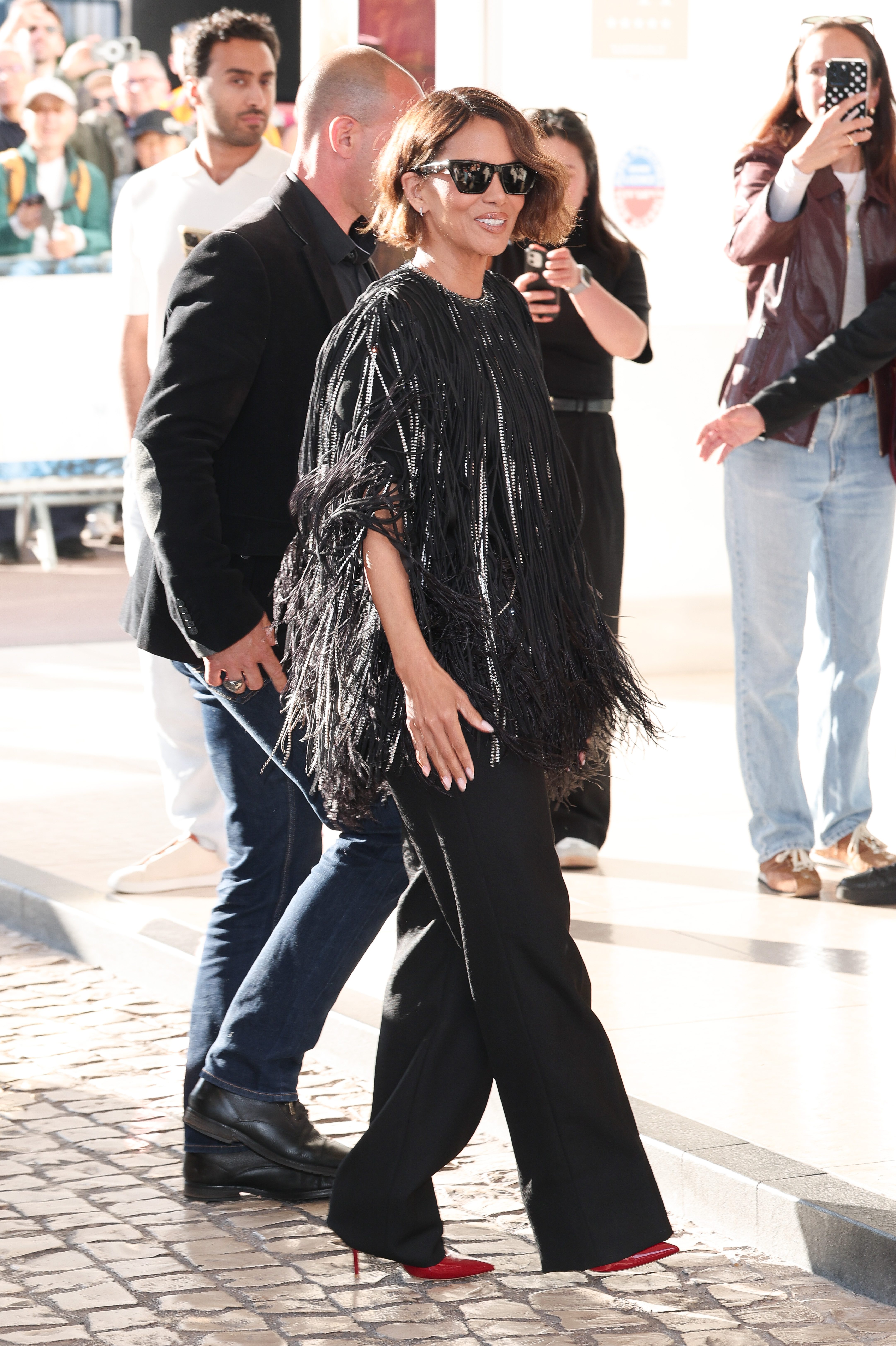 Halle Berry is seen ahead of the 78th Cannes Film Festival on May 12, 2025 in Cannes, France.