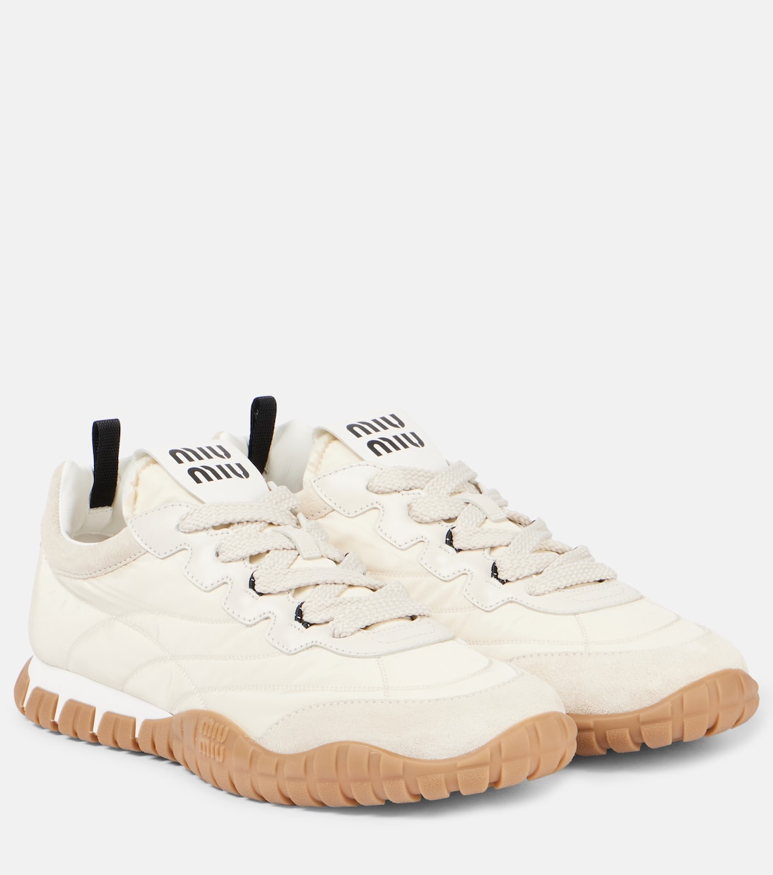 Tyre Suede-Trimmed Sneakers