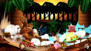 Smash Bros Ultimate Donkey Kong Kirby Switch