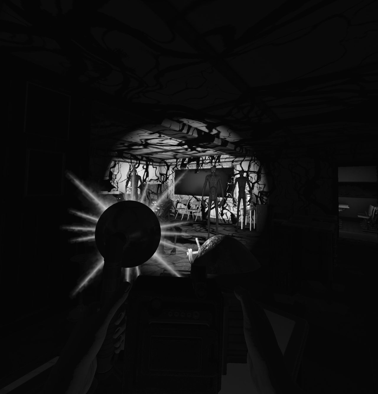 Well, we'd go crazy too if these were lurking under literally every shadow...