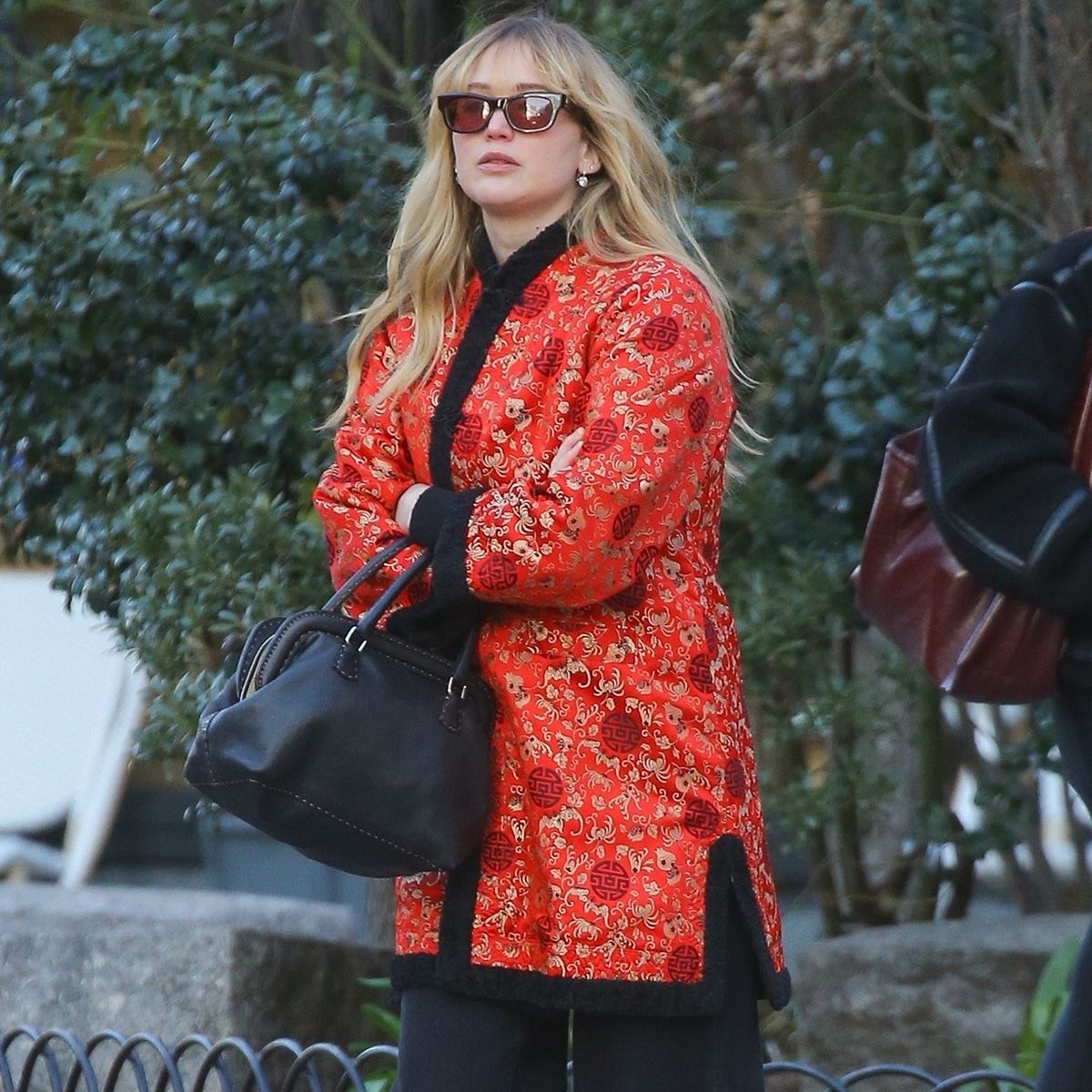 Jennifer Lawrence Just Wore the Leopard-Print Alaïa Flats Even Retro Sneakers Can't Compete With