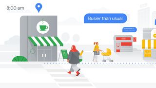 Nuevo dibujo de Google Maps enseñando las nuevas funciones