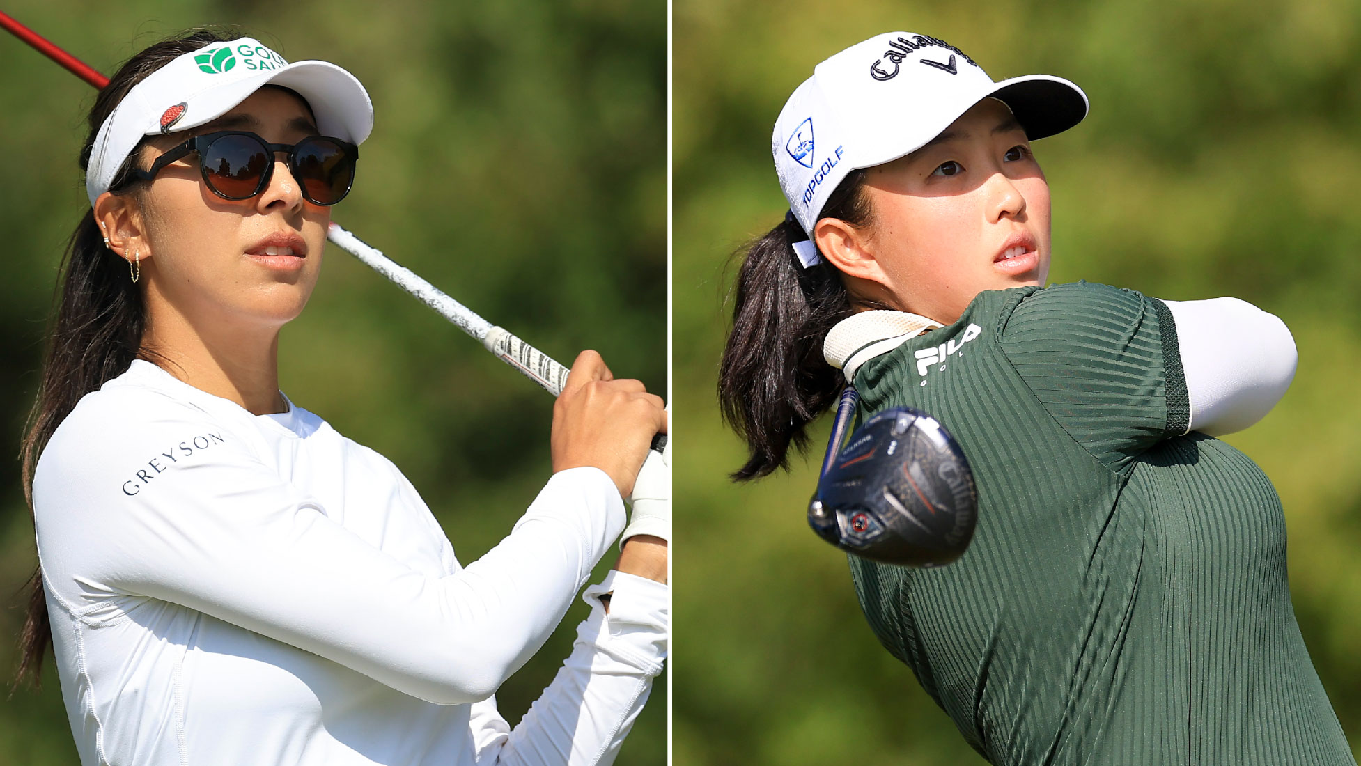 US Women's Open leaders and tee times
