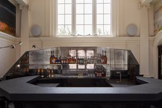 Bar inside Pollini at Ladbroke Hall
