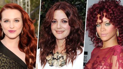 Dark Red Hair Colors - Pretty Red Hair Color Ideas