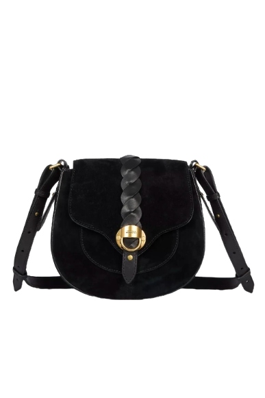 Small Altay Suede Crossbody Bag