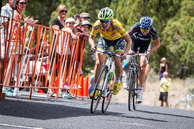 Lauren Stephens (TIBCO) managed third for the day and held onto the overall
