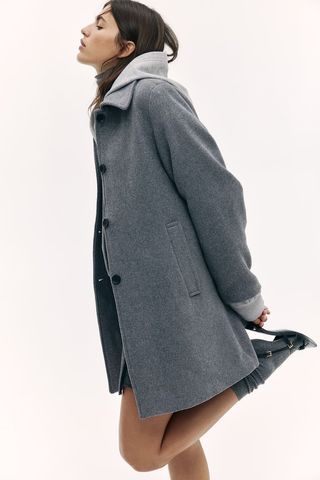 Knee-Length Coat