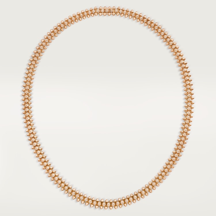 Clash De Cartier Necklace, Flexible, Small Model, Paved