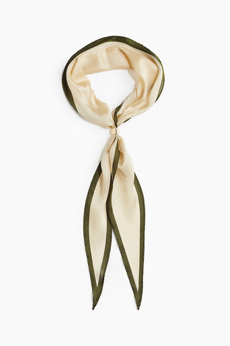 Bead-Detail Neck Scarf