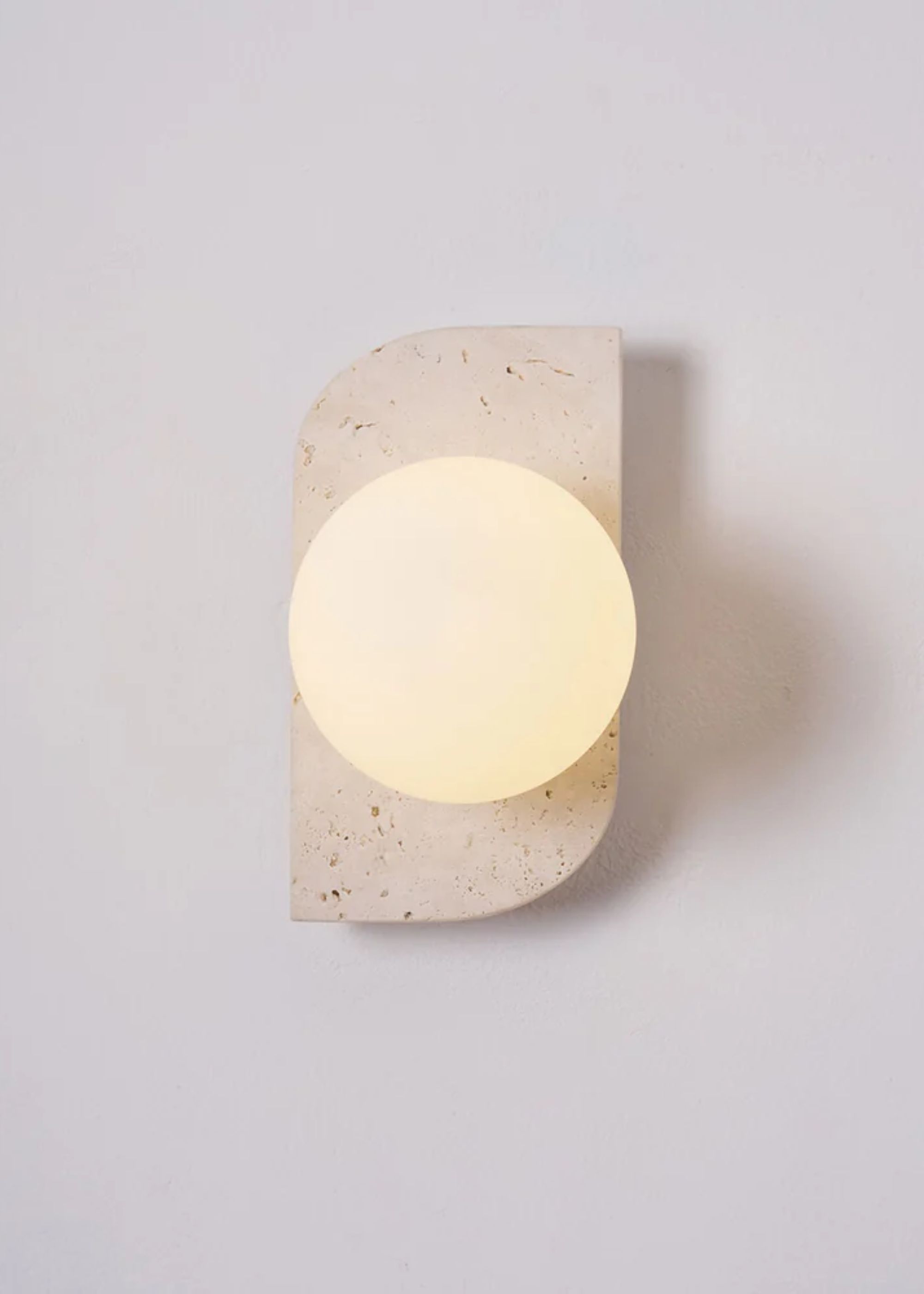 Neutral, Ritta Travertine Wall Lamp 